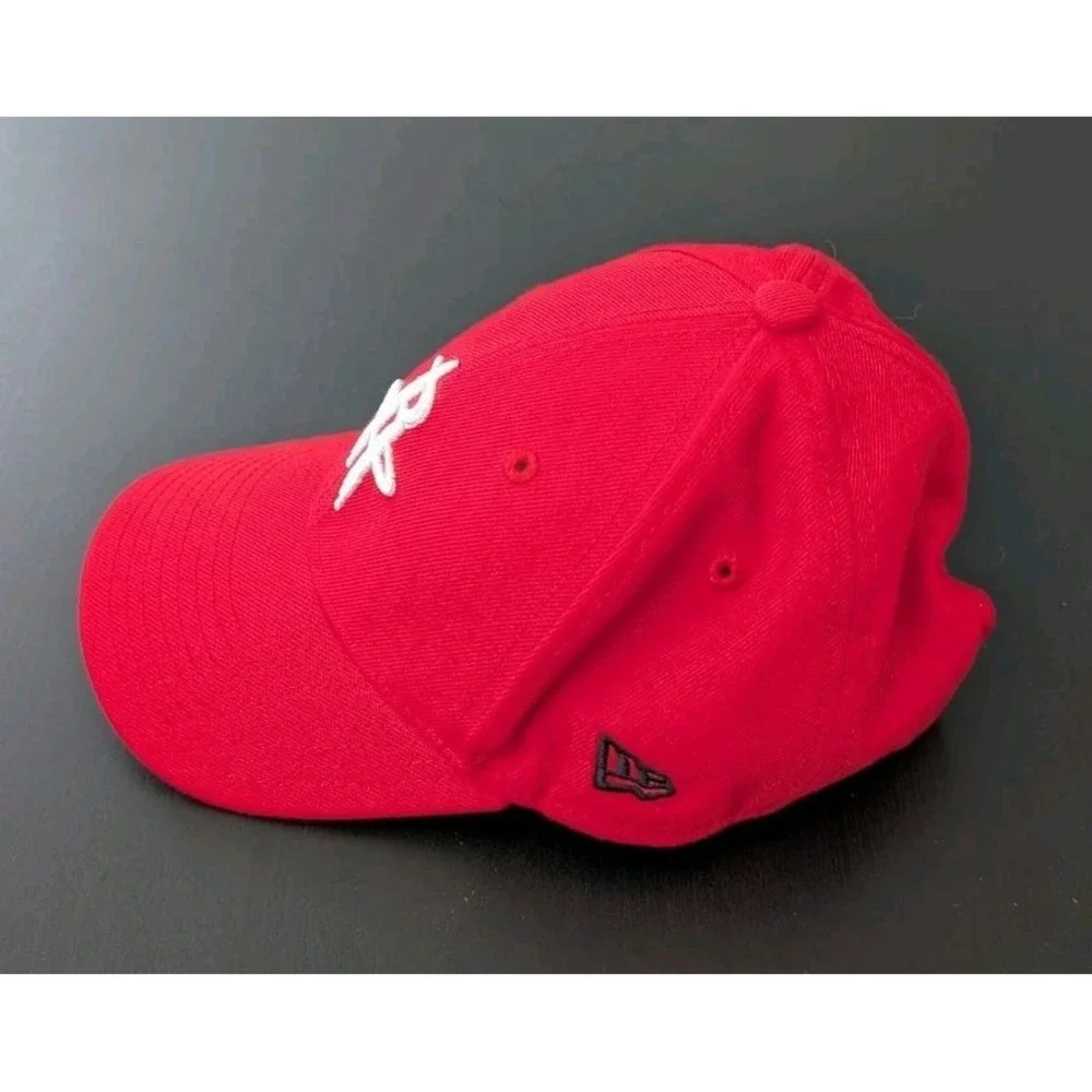 Houston Rockets Hat Straback Cap YOUTH Kid Red White‎ New Era NBA Basketball